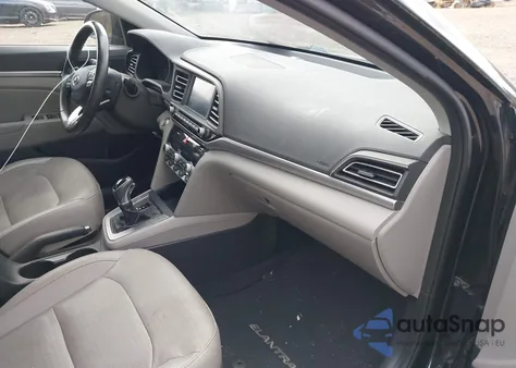 2019 Hyundai Elantra Limited from USA, damaged, VIN 5NPD84LF6KH493268